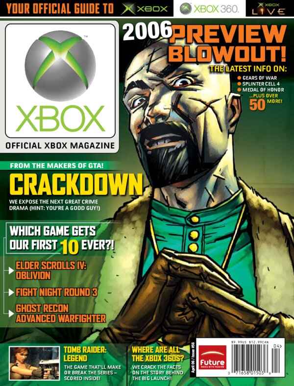 Official Xbox Magazine US   Issue 056 cover